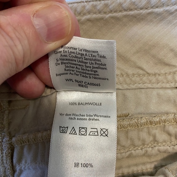 Eddie Bauer Women's Cream Button Mini Skirt Size‎ 12 - Picture 9 of 14